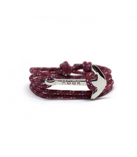 Nialaya Jewelry Leather Anchor Bracelet  Harrods AU