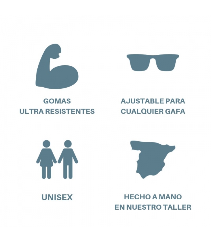 Cordón de Gafas Cadena Dorada