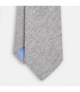 Victoria Grey Wool Tie 