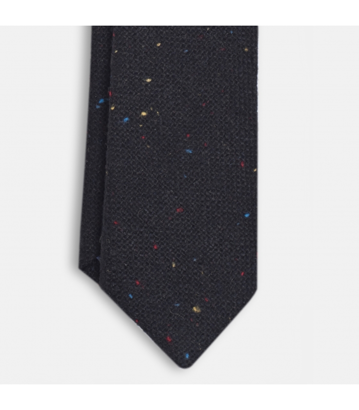 Sidney Black Wool Tie 