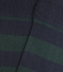 Detalle Calcetines Canalé Rayas Azul y Verde