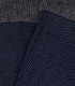 Calcetines Espiga Azul y Gris Detalle