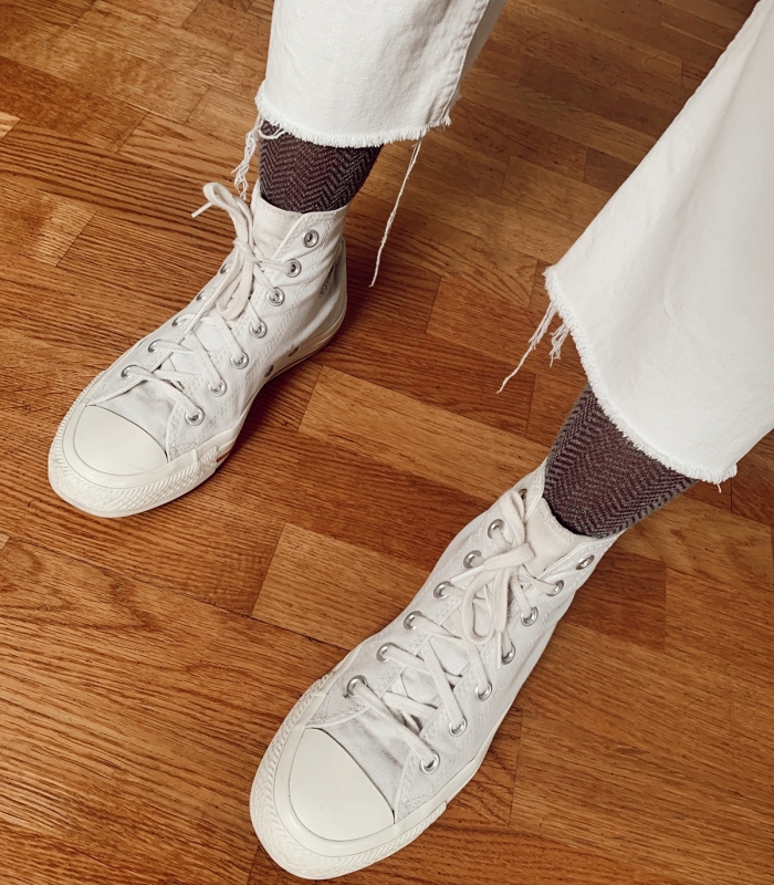 calcetines-hook-espiga-gris-burdeos