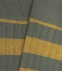 Yellow And Green Striped Ribbed Knee High Socks
