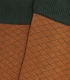 Orange And Green Small Rhombus Knee High Socks