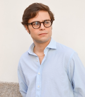 Blue Striped Sheersucker Shirt