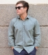 Washed Khaki Poplin Shirt