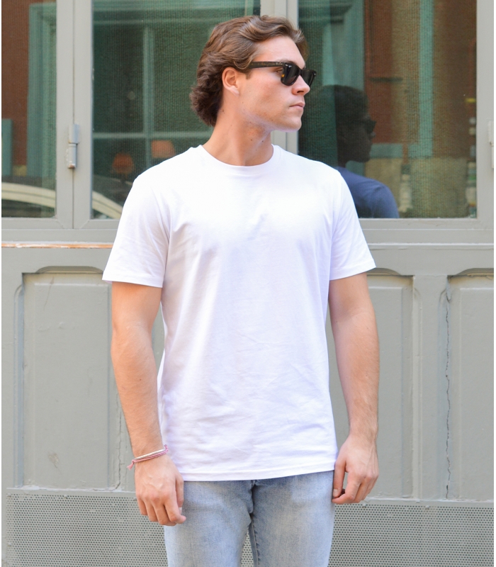 White Organic Cotton T-shirt