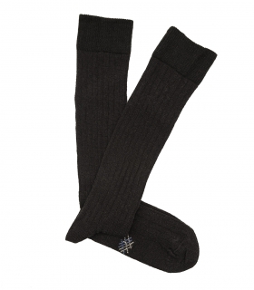 Black Wool Socks