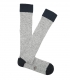 Calcetines Lana Gris y Azul