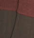 Brown and Caldera Ribbed Knee High Socks
