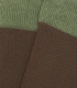 HOOK Brown and Green Bird's Eye Socks