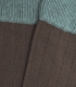 Calcetines Altos Canalé Marrón y Azul HOOK