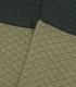 HOOK Green Small Diamond High Socks