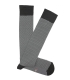 Calcetines Altos Rombos Pequeños Grises HOOK