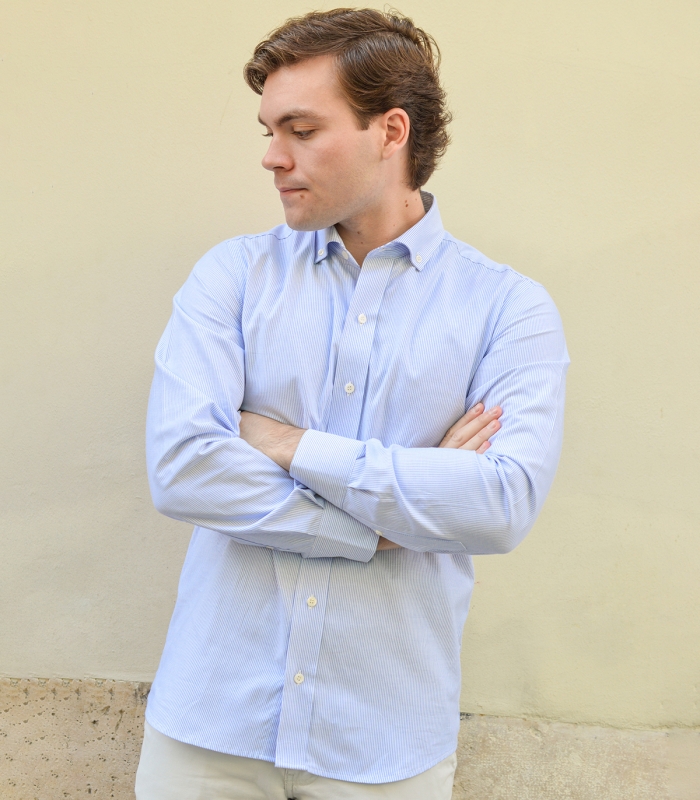 Camisa Oxford Rayas Non Iron HOOK