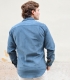 HOOK Petrol Blue Micro Corduroy Shirt