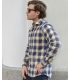 Blue And Yellow Checkered Shirt HOOK