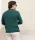 HOOK Emerald Green Cashmere Wool Polo Sweater