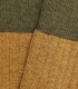 Honey And Green Wool Socks