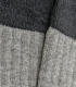 Light Gray and Dark Gray Wool Socks