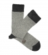 Light Gray and Dark Gray Wool Socks