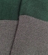 Gray and Green Herringbone High Socks