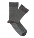 Gray Herringbone Socks