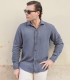 Camisa Bámbula HOOK Azul Gray