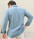 Camisa Piqué Azul Soul