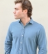 Moon Blue Pique Shirt