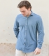 Camisa Piqué Azul Moon
