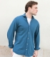 Camisa HOOK Piqué Fino Azul Ray
