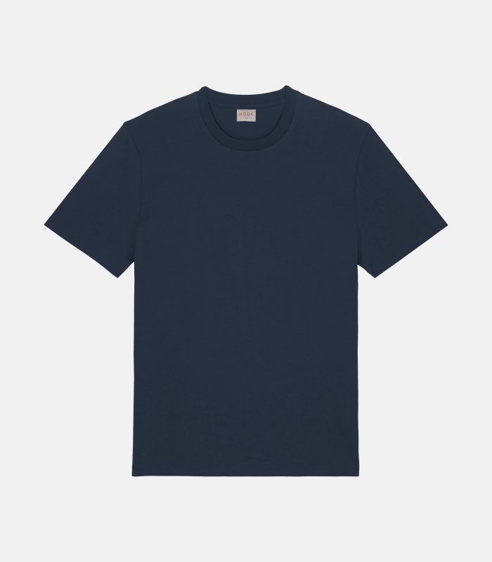 Camiseta Navy Algodón Orgánico HOOK