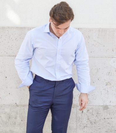 Small Check Poplin Shirt