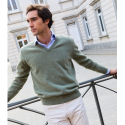 Orchard Lambswool V-Neck Sweater