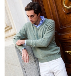 Orchard Lambswool V-Neck Sweater