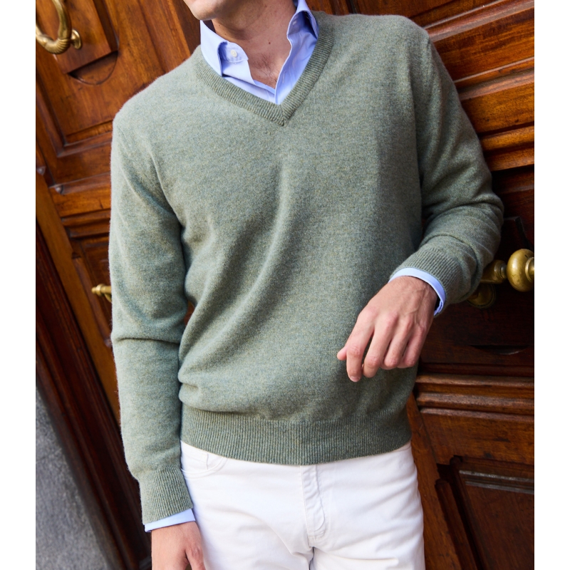 Orchard Lambswool V-Neck Sweater