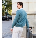 Caspian Lambswool V-Neck Sweater