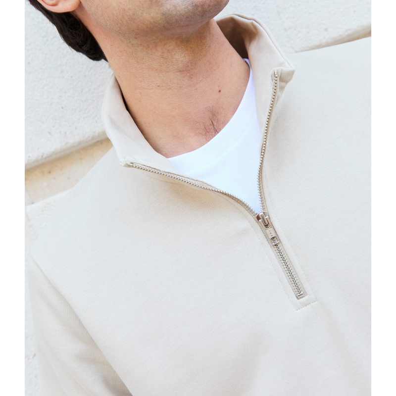 Sudadera Zipper Frost Algodón Orgánico HOOK