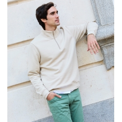 Frost Zipper Organic Cotton Sweatshirt