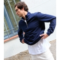 Marine Zipper Organic Cotton Sweatshirt
