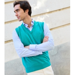 Shamrock Lambswool Vest