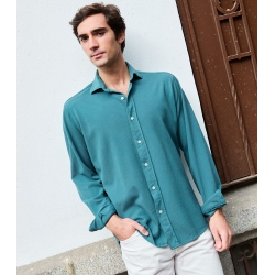 Camisa Piqué Verde Ivy