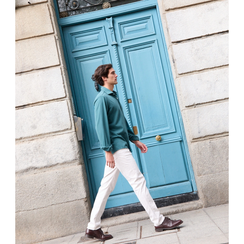 Ivy Green Pique Shirt