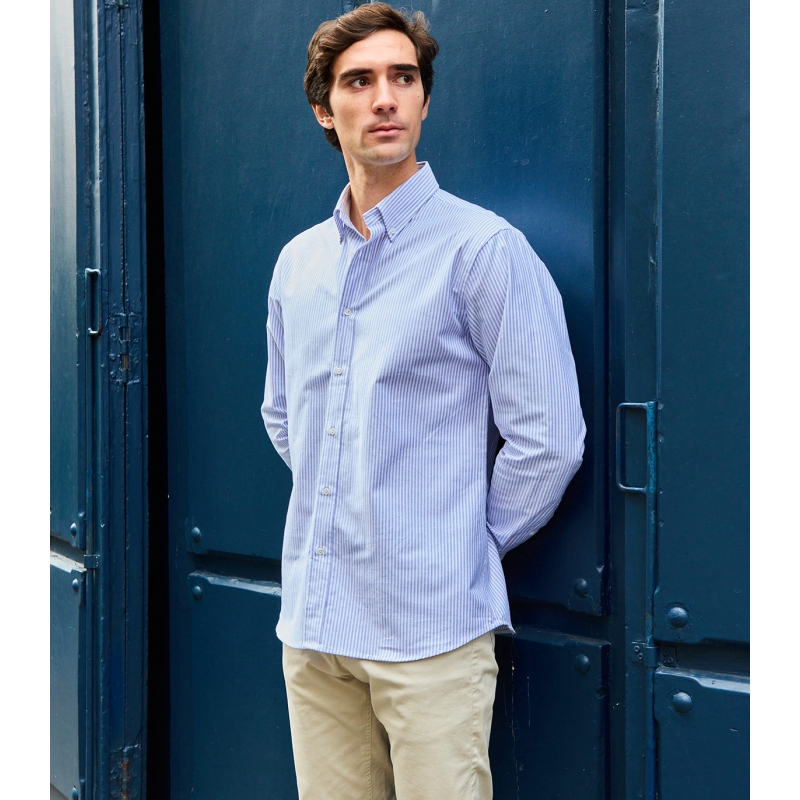 Camisa Oxford Japonés Rayas