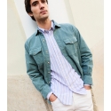 Lead Blue Corduroy Overshirt