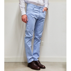 Pantalón Cinco Bolsillos Celeste