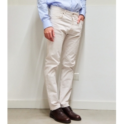 Pantalón Cinco Bolsillos Crudo