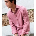 Camisa Piqué Rosa Flamingo